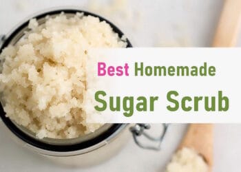 best diy sugar scrub recipe, homemade sugar scrub recipe diy for face