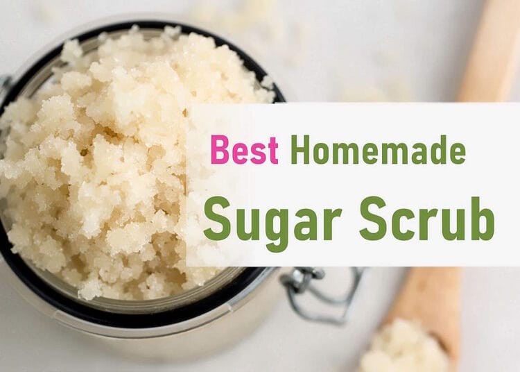 best diy sugar scrub recipe, homemade sugar scrub recipe diy for face