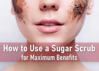 how to use sugar scrub on face body, homemade sugar scrub recipe diy